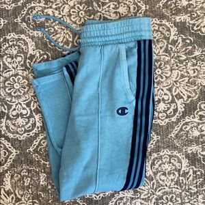 Champion blue and navy sweatpants